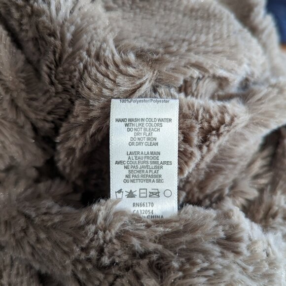 Elevenses Faux Fur Vest Small - Picture 4 of 6